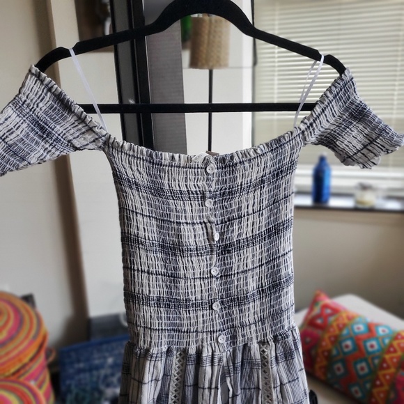 NWT Smocked Jumpsuit Dress - Picture 3 of 7